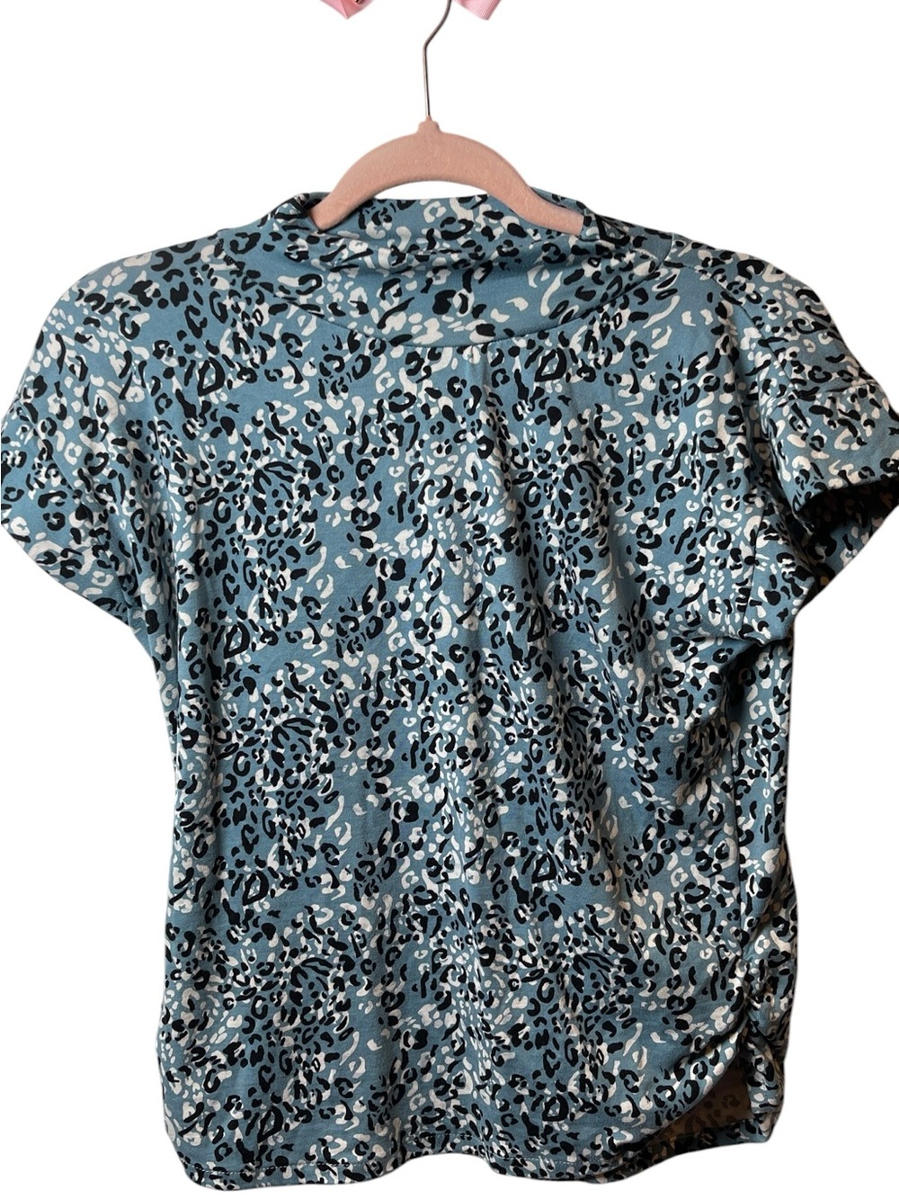 Blue Leopard Top - Picture 3 of 3